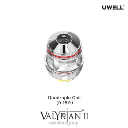 UWELL Review - UWELL VALYRIAN 2 bobinas de repuesto (paquete de 2) un2 doble malla 0.14ohm PTJR29