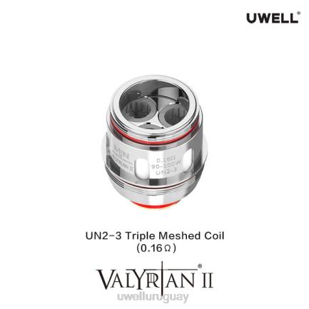 UWELL Review - UWELL VALYRIAN 2 bobinas de repuesto (paquete de 2) un2 doble malla 0.14ohm PTJR29