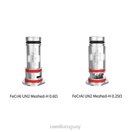 UWELL Vape Flavors - UWELL HAVOK V1 bobinas (paquete de 4) 0,25 ohmios PTJR150