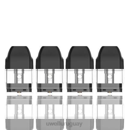 UWELL Disposable Vape - UWELL CALIBURN cartucho de cápsula de repuesto paquete de 4 PTJR35