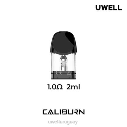 UWELL Sale - UWELL CALIBURN A3 vainas de repuesto | paquete de 4 1,0 ohmios PTJR18