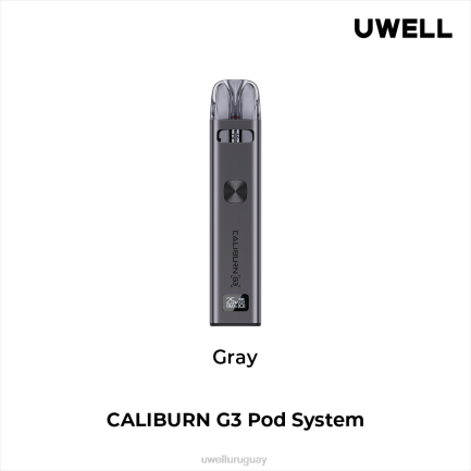 UWELL Disposable Vape - UWELL CALIBURN G3 equipo gris PTJR135