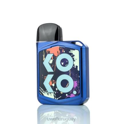 UWELL Review - UWELL CALIBURN KOKO PRIME kit de cápsulas 15w azul PTJR179