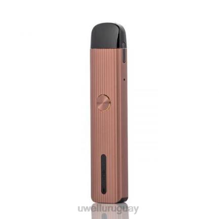 Vaper UWELL Precio - UWELL CALIBURN G kit de cápsulas marrón rosado PTJR127