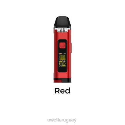 UWELL Montevideo - UWELL CROWN D kit de cápsulas rojo PTJR122