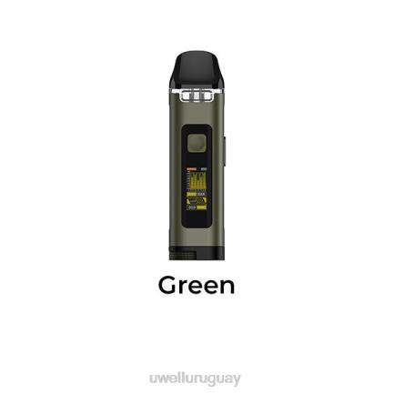 UWELL Review - UWELL CROWN D kit de cápsulas verde PTJR119