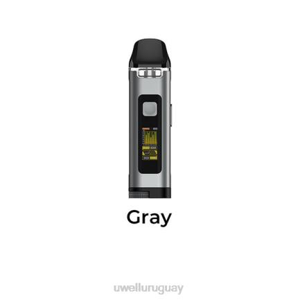 UWELL Vape Flavors - UWELL CROWN D kit de cápsulas gris PTJR120